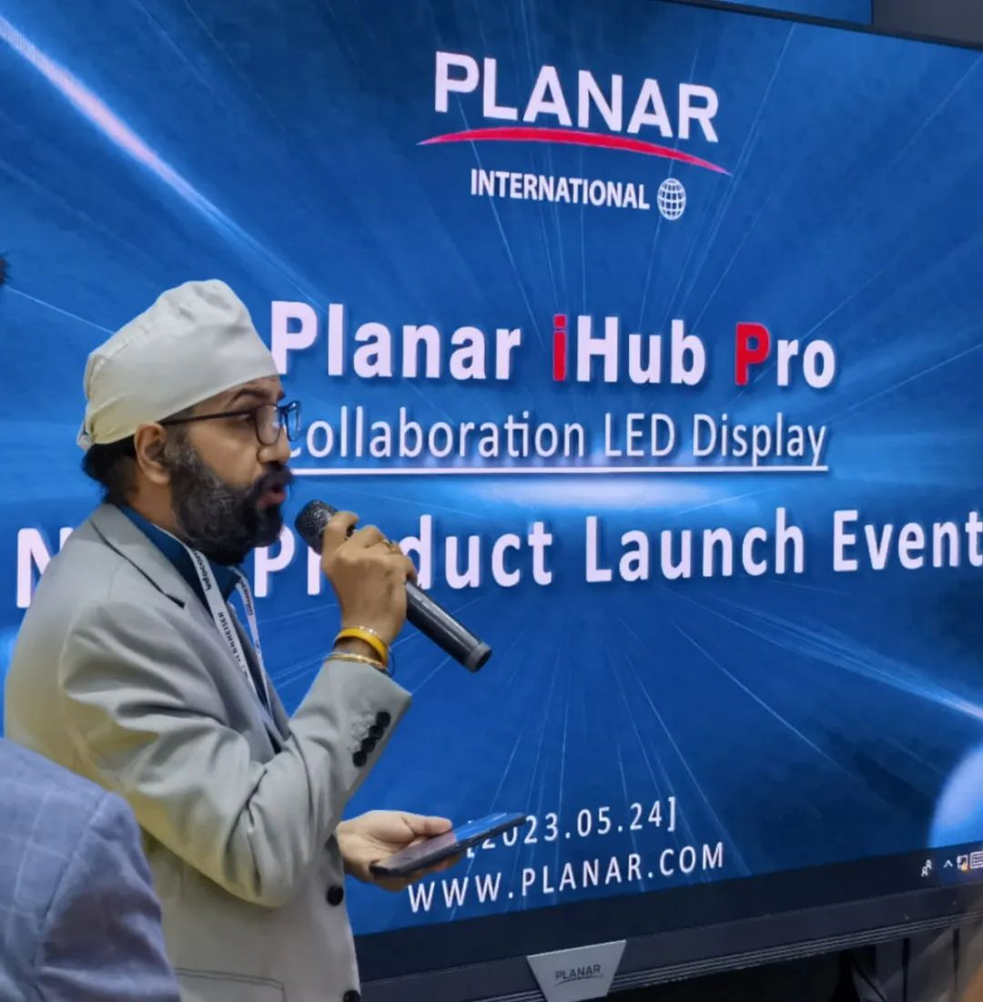 InfoComm Asia | xcsport体育Planar全球首发第四代Micro LED智能一体机
