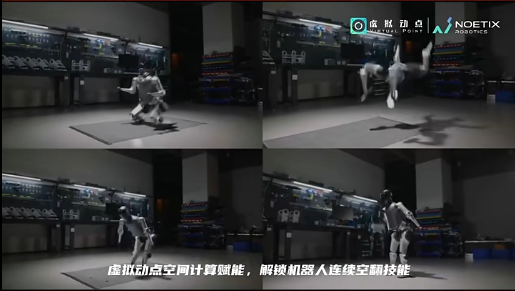 xcsport体育·虚拟动点赋能合作伙伴解锁机器人连续空翻